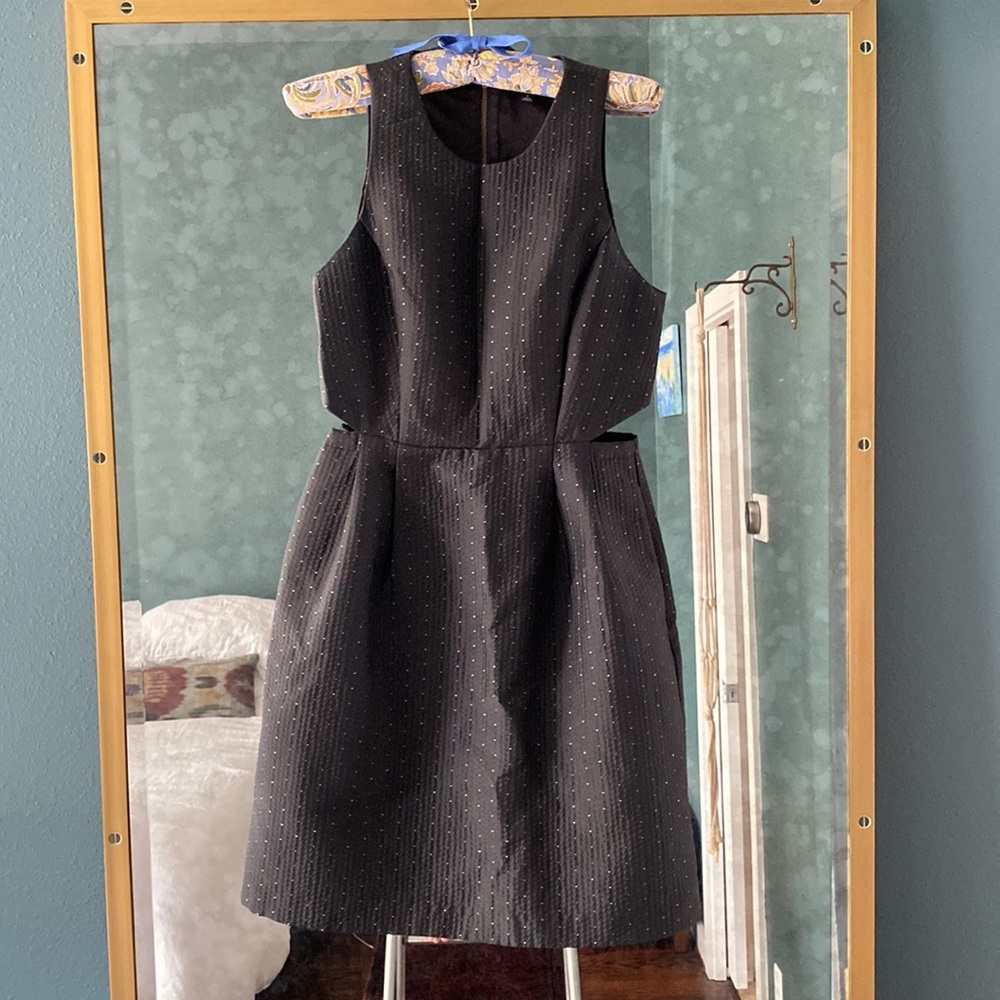 Madewell Nightfall Jacquard Cutout Dress